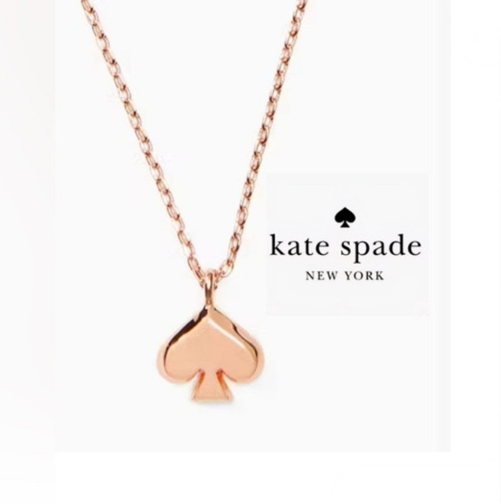 kate spade Rose Gold Necklace